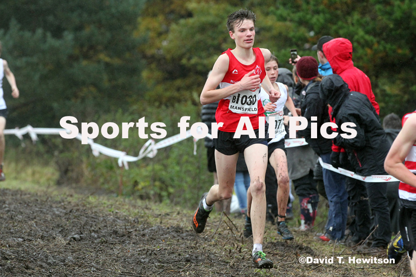 Boys under-15s, National Cross Country Relay Champs., Berry Hill Park, Mansfield.  Photo: David T. Hewitson/Sports for All Pics